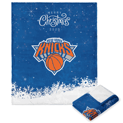 NBA Christmas 2023 New York Knicks Silk Touch Throw