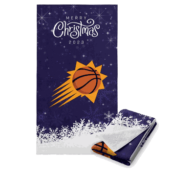 NBA Christmas 2023 Phoenix Suns Printed Beach Towel