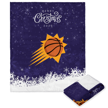NBA Christmas 2023 Phoenix Suns Silk Touch Throw