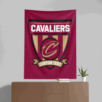 NBA Cleveland Cavaliers Allegiance Personalized Wall Hanging 50x60 Inches