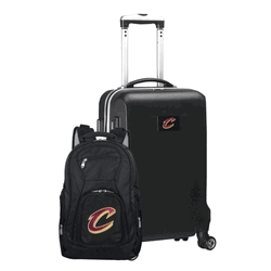 NBA Cleveland Cavaliers Deluxe 2-Piece Backpack & Carry-On Set