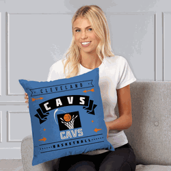 NBA Cleveland Cavaliers Hardwood Classic Throw Pillow 18x18 Inches