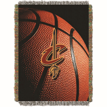 NBA Cleveland Cavaliers Photo Real Tapestry Throw Blanket 48x60 Inches