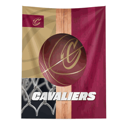 NBA Cleveland Cavaliers Powerball Wall Hanging 50 x 60 Inches