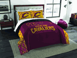NBA Cleveland Cavaliers Reverse Slam King Comforter & Shams