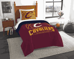 NBA Cleveland Cavaliers Reverse Slam Twin Comforter Set