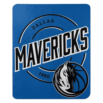 NBA Dallas Mavericks Campaign Fleece Throw Blanket 50x60 Inches