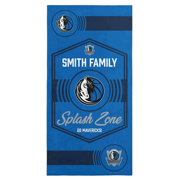 NBA Dallas Mavericks Dominion Personalized Beach Towel 30�60 Inches