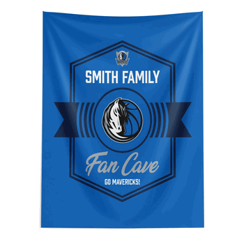 NBA Dallas Mavericks Dominion Personalized Wall Hanging 50�60 Inches