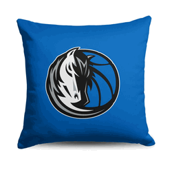 NBA Dallas Mavericks Double Down  Throw Pillow 18 x 18 Inches
