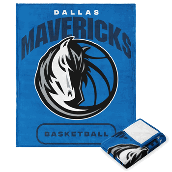 NBA Dallas Mavericks High Block Silk Touch Throw 50 x 60 Inches