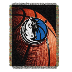 NBA Dallas Mavericks Photo Real Tapestry Throw Blanket 48x60 Inches