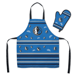 NBA Dallas Mavericks Press Apron BBQ Mitt Set