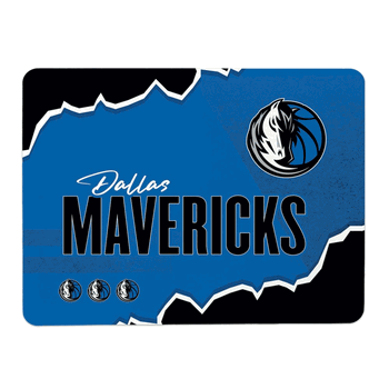 NBA Dallas Mavericks Torn Small Mat 15x20 inches