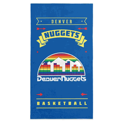 NBA Denver Nuggets Hardwood Classics Beach Towel 30x60 Inches