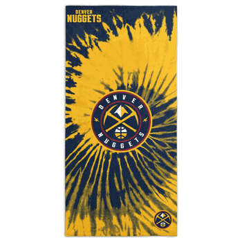 NBA Denver Nuggets Psychedelic Beach Towel 30x60 Inches