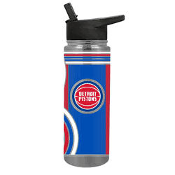 NBA Detroit Pistons 24oz Cool Vibes Jr. Thirst Hydration Water Bottle