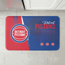 NBA Detroit Pistons Painterly Floor Mat 18�30 inches
