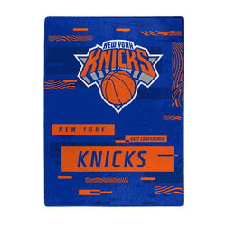 New York Knicks Digitize Raschel Plush Throw Blanket