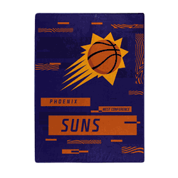 Phoenix Suns Digitize Raschel Plush Throw Blanket