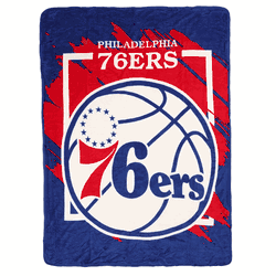 NBA Dimensional Philadelphia 76ers Micro Raschel Throw