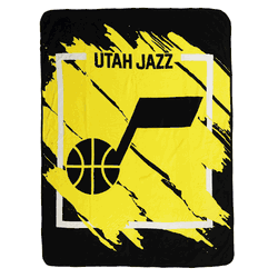 NBA Dimensional Utah Jazz Micro Raschel Throw