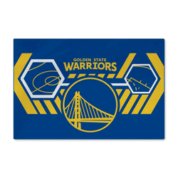 NBA Golden State Warriors Agile Washable Rug 20 x 32 Inches