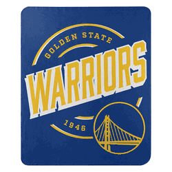 NBA Golden State Warriors Campaign Fleece Throw
