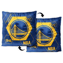 NBA Golden State Warriors Connector Velvet Reverse Pillow