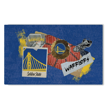 NBA Golden State Warriors Display Washable Rug 32 x 62 Inches