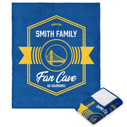 NBA Golden State Warriors Dominion Personalized Silk Touch Throw Blanket 50X60 Inches