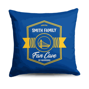 NBA Golden State Warriors Dominion Personalized Throw Pillow 18�18 Inches