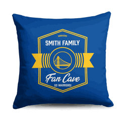 NBA Golden State Warriors Dominion Personalized Throw Pillow 18�18 Inches