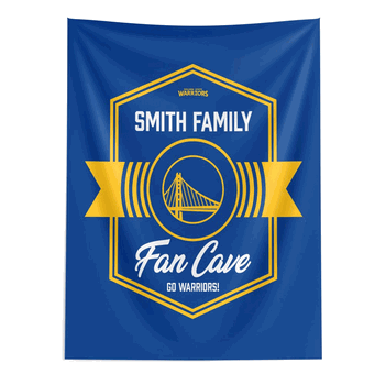 NBA Golden State Warriors Dominion Personalized Wall Hanging 50�60 Inches