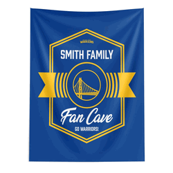 NBA Golden State Warriors Dominion Personalized Wall Hanging 50�60 Inches