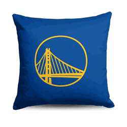 NBA Golden State Warriors Double Down  Throw Pillow 18 x 18 Inches