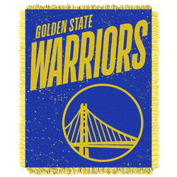 NBA Golden State Warriors Headliner Jacquard Throw