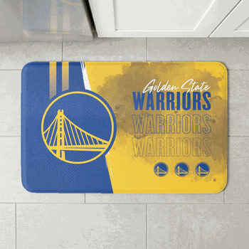 NBA Golden State Warriors Painterly Floor Mat 18�30 inches