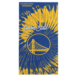 NBA Golden State Warriors Psychedelic Beach Towel 30x60 Inches