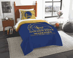NBA Golden State Warriors Reverse Slam Twin Comforter Set