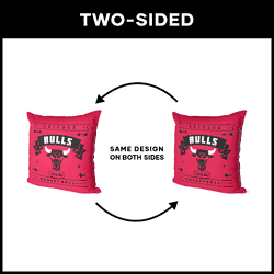 NBA Hardwood Classic Chicago Bulls Printed Throw Pillow