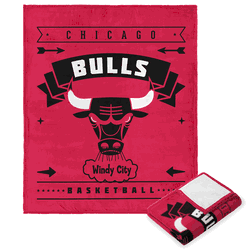 NBA Hardwood Classic Chicago Bulls Silk Touch Throw