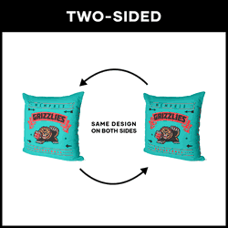 NBA Hardwood Classic Memphis Grizzlies Printed Throw Pillow