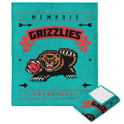 NBA Hardwood Classic Memphis Grizzlies Silk Touch Throw