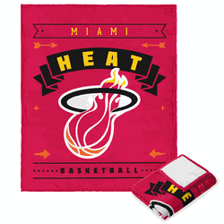 NBA Hardwood Classic Miami Heat Silk Touch Throw