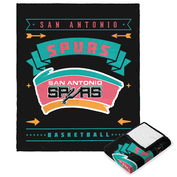 NBA Hardwood Classic San Antonio Spurs Silk Touch Throw