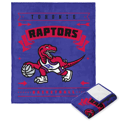 NBA Hardwood Classic Toronto Raptors Silk Touch Throw