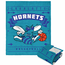 NBA Hardwood Classics Charlotte Hornets Silk Touch Sherpa Throw