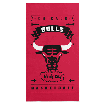 NBA Hardwood Classics Chicago Bulls Printed Beach Towel