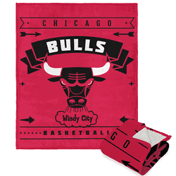 NBA Hardwood Classics Chicago Bulls Silk Touch Sherpa Throw